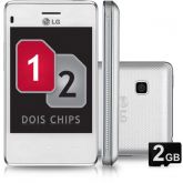 TEL.CEL.LG T375 BRANCO D.CHIP